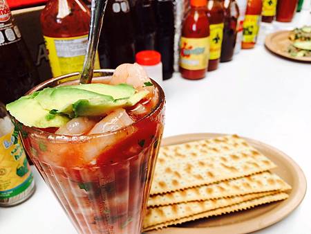 CEVICHE 檸檬醃生蝦子