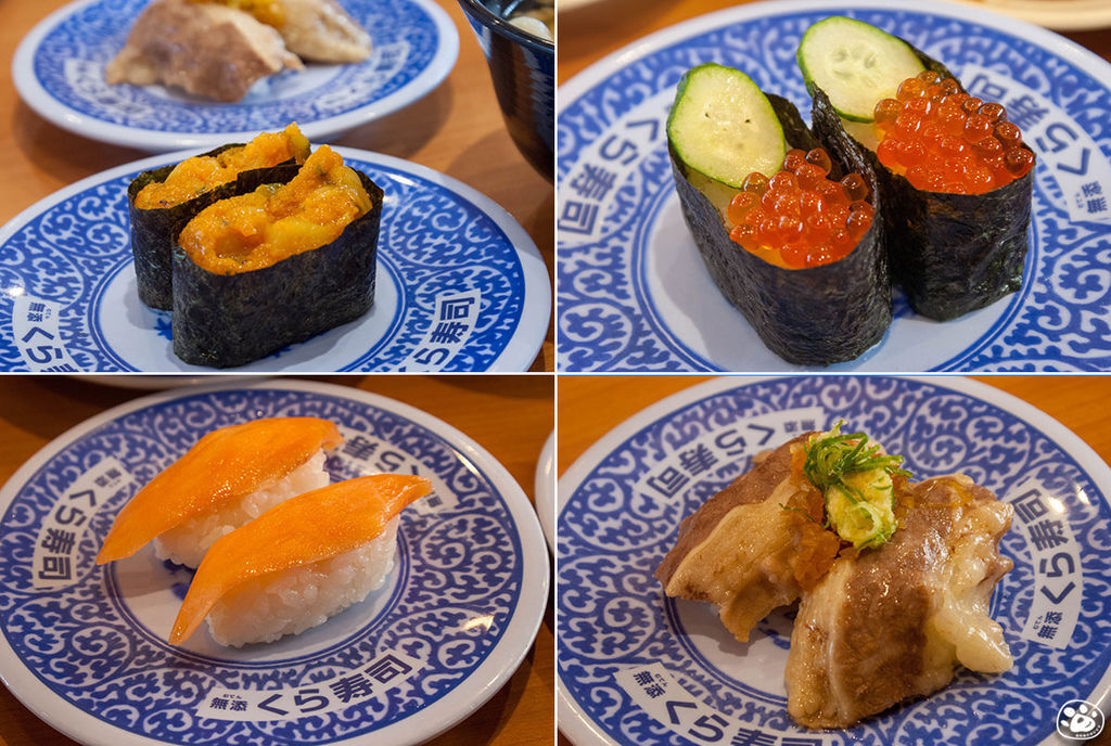 貓與蟲2018沖繩吃！貓與蟲來日本吃道地的藏壽司啦～100日圓一盤便宜又好吃、五盤可扭蛋，恰好遇上海賊王公仔！.jpg