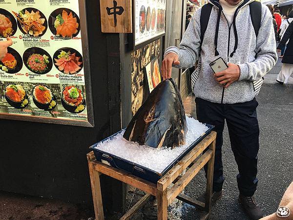 貓與蟲-日本東京築地景點-築地黑鮪魚壽司丼飯 (25).jpg