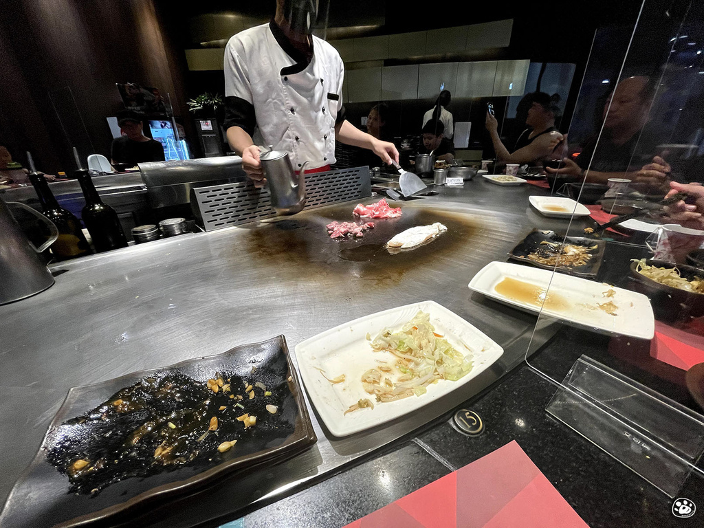 高雄夢時代凱林鐵板燒午餐晚餐600雙人套餐價格菜單白飯湯免費貓與蟲的遊記生活 (11).jpg