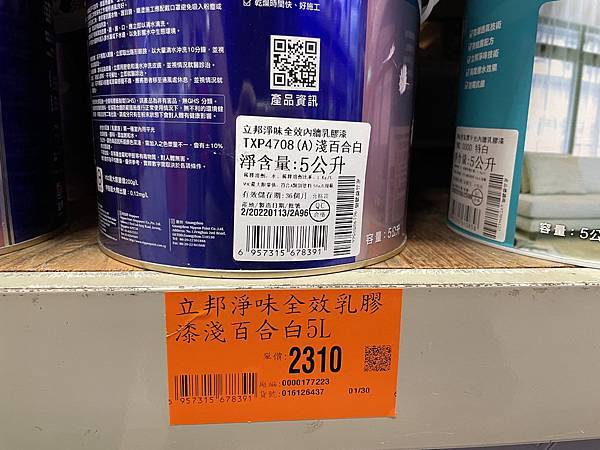 高雄特力屋油漆價格亮光漆兒童漆蛋白漆色號 (9).JPG