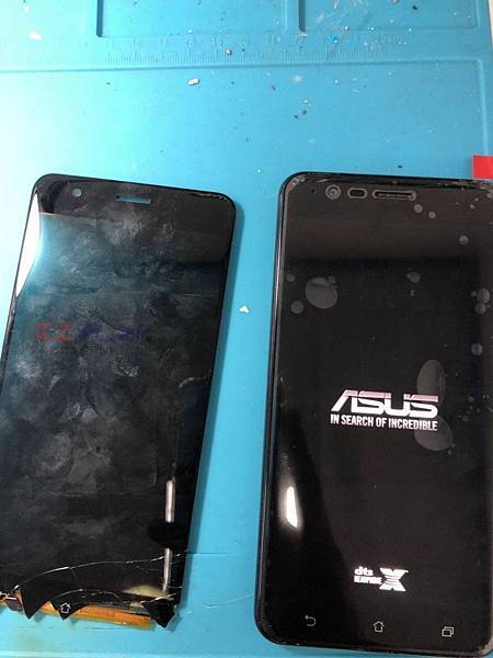 ZenFone3 Zoom面板破裂 ZenFone3 Zoom面板破裂