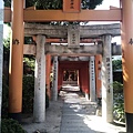 櫛田神社中的稻荷神社