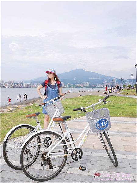 八里左岸自行車道,十三行博物館,淡水河岸景緻,凱莉姐,八里文化公園,關渡橋,漁人碼頭,新北景點