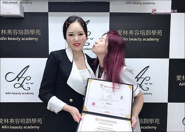 韓國半永久課程推薦<愛林美容培訓學苑>證照考核歡喜結業(五)