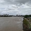 還很混濁的Brisbane River