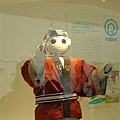 TOYOTA館出口處展示的機器人