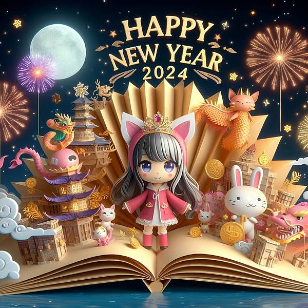 預祝大家新年快樂～