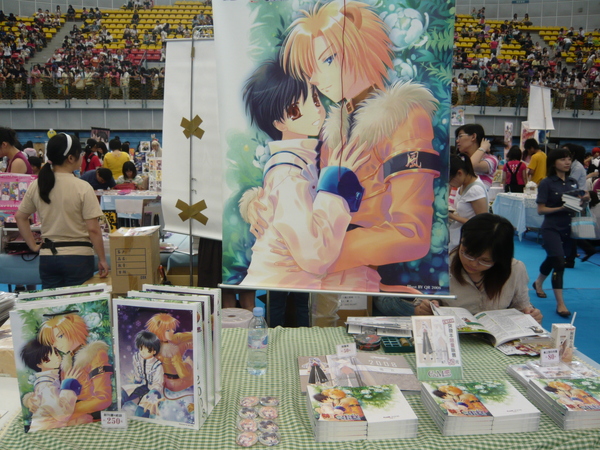 CWT攤位，第一天狀況