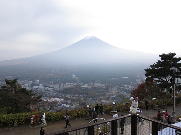 很朦朧的富士山 Orz