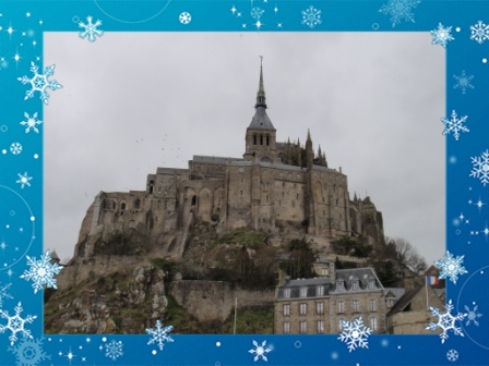 Mont Saint Michel with sony TX1 frame