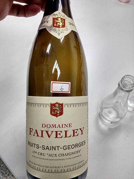 Domaine Faiveley, Nuit-Saint-Georges, 1er Cru Aux Chaignots, 2014