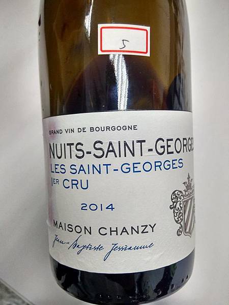 Maison Chanzy, Nuit-Sint-George, Les Saint-Georges, 1er Cru, 2014