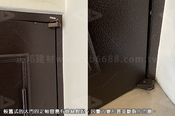 【桃園玄關門】桃園龜山玄關門包框改裝鑄鋁門，加購多功能電子鎖