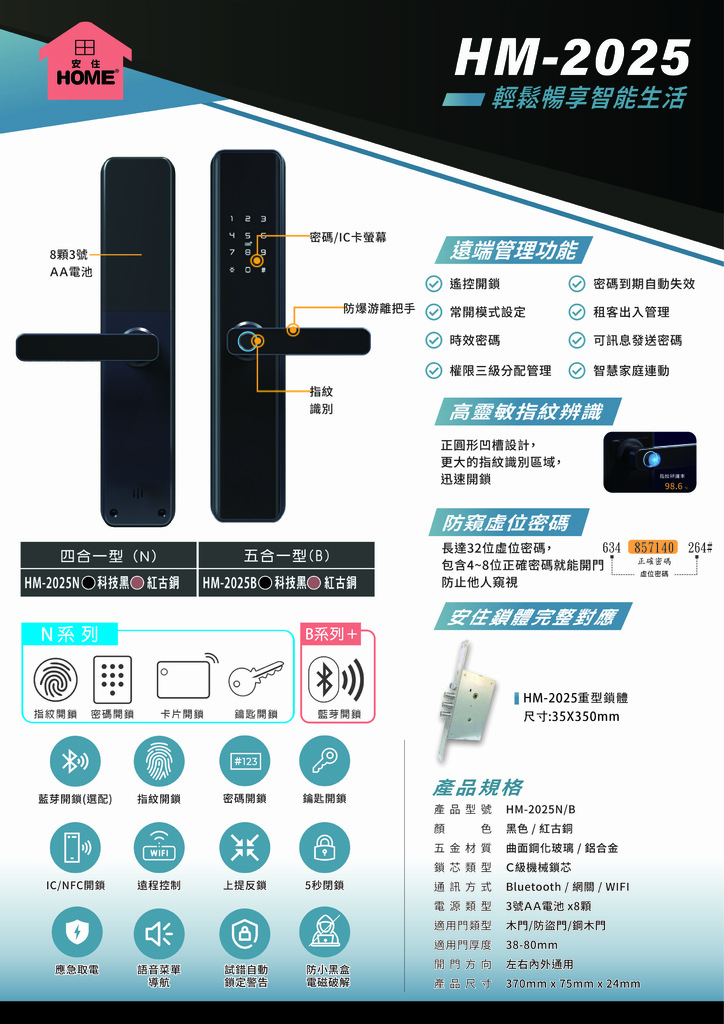 正邦鍛造-玄關門推薦安裝台灣製HM-2025電子鎖.jpg