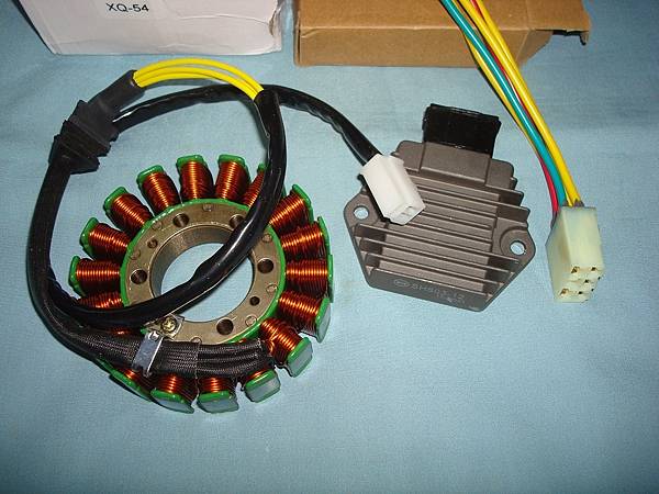 CBF600S 2004 電系異常的故障查修 ~ 整流器接線