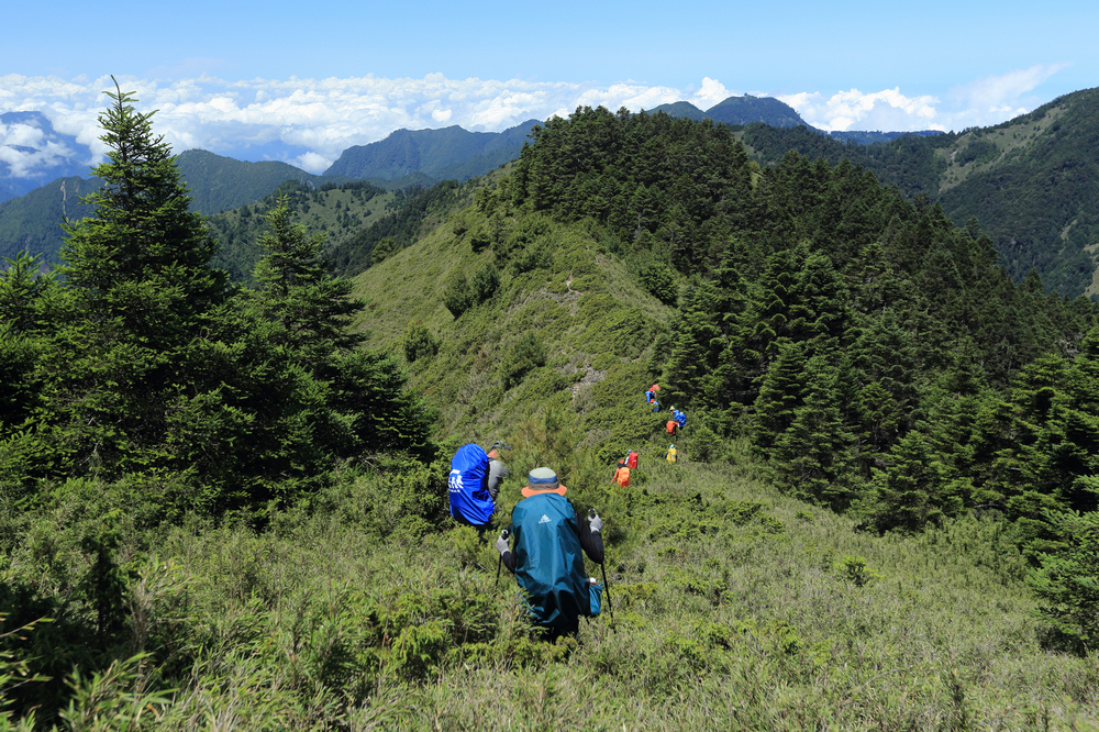 雪山西稜 D5～大雪山、匹匹達山與28.5k營地