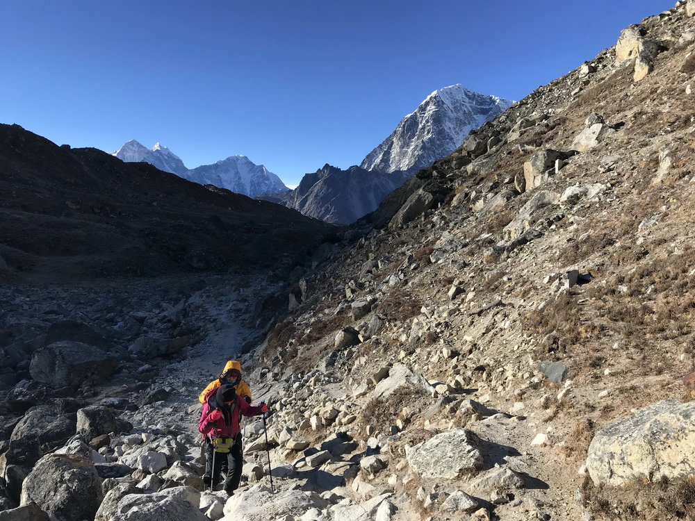 尼泊爾：聖母峰基地營健行 -7 Lobuche（羅布崎）→G