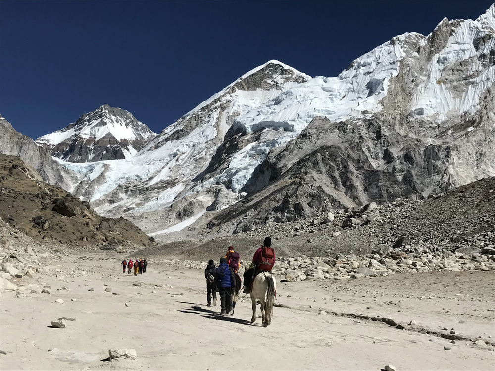 尼泊爾：聖母峰基地營健行 -7 Lobuche（羅布崎）→G