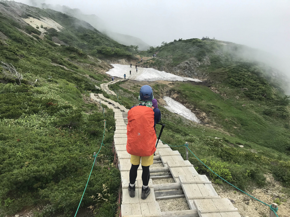 日本：後立山連峰之1～ 從八方尾根上唐松岳