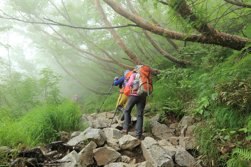 日本：後立山連峰之1～ 從八方尾根上唐松岳