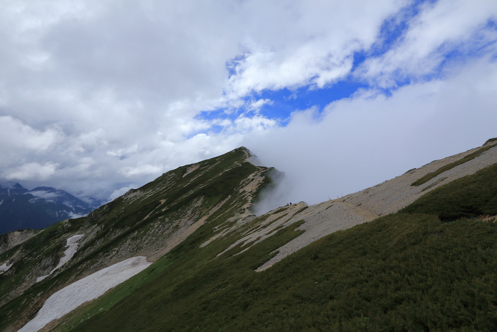 日本：後立山連峰之1～ 從八方尾根上唐松岳