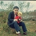 我小時候和爸爸的合照
