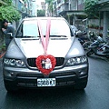 翁團長幫我們借的迎娶車