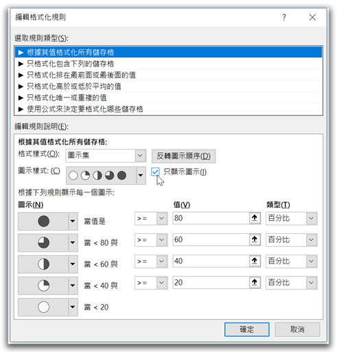 2117excel中視覺化顯示項目進度的6種方法 第1 5種方法 錦子老師 點部落