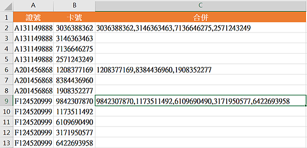 3003excel多列資料合併成一格 錦子老師 點部落