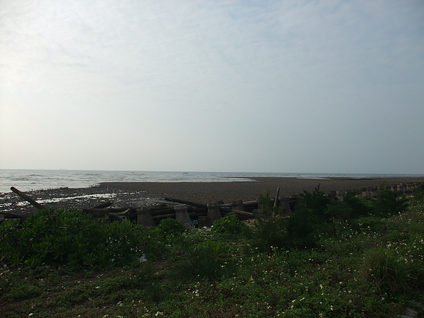 秘密通道旁海景