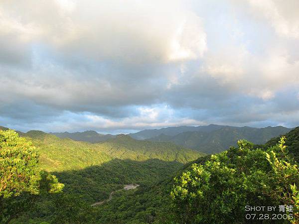 夕陽‧南港汐止山區