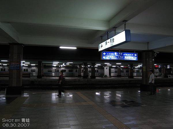 花蓮站月台