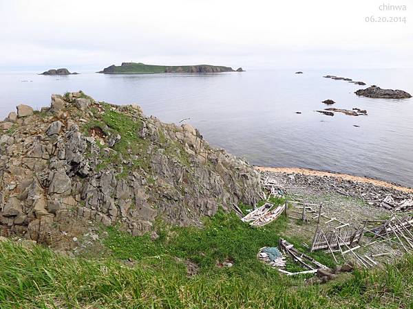 禮文島.スコトン岬