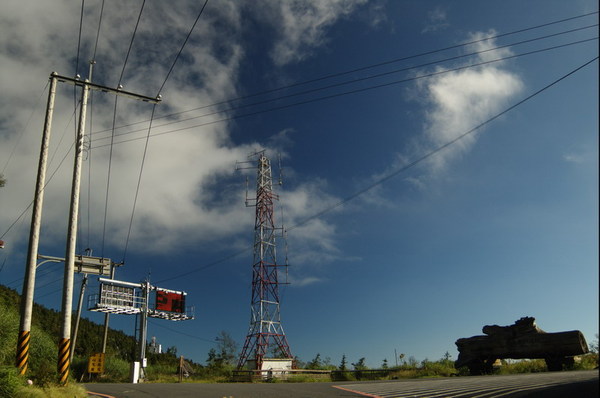 壞掉的電子看板