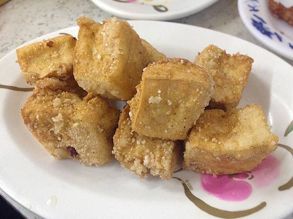 嘉義鮑魚海產粥-炸豆腐