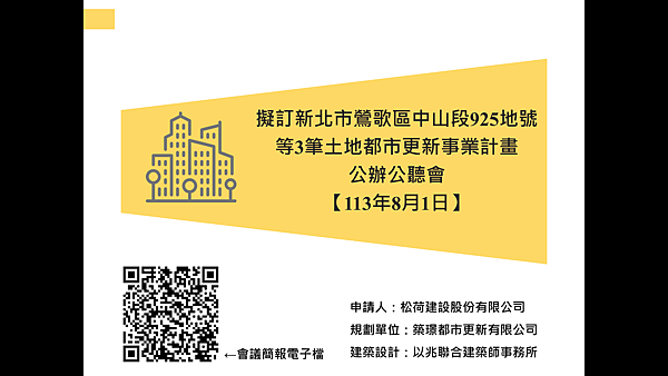 擬訂新北市鶯歌區中山段925地號等3筆土地都市更新事業計畫案