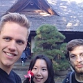一起參觀東京建物園的德語圈男人們