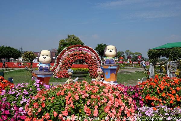 台中后里區｜中社觀光花市 哇~百花齊放浪漫氛圍，陣陣花香瀰漫