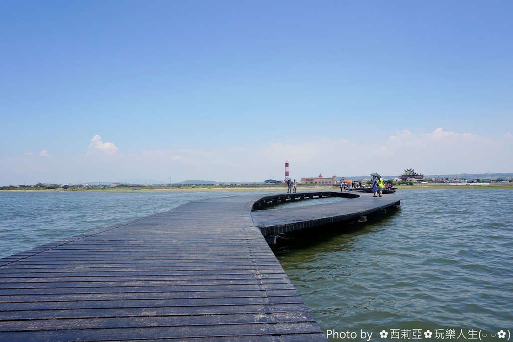 台中清水區｜高美濕地景觀橋 台中海線最美之雙塔柱雙弧曲線橋 