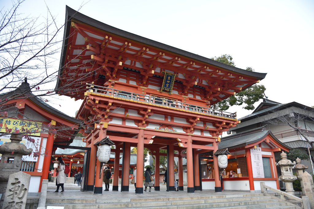 【日本。神戶市】祈求戀愛姻緣好成就『生田神社』，擁有千年悠久