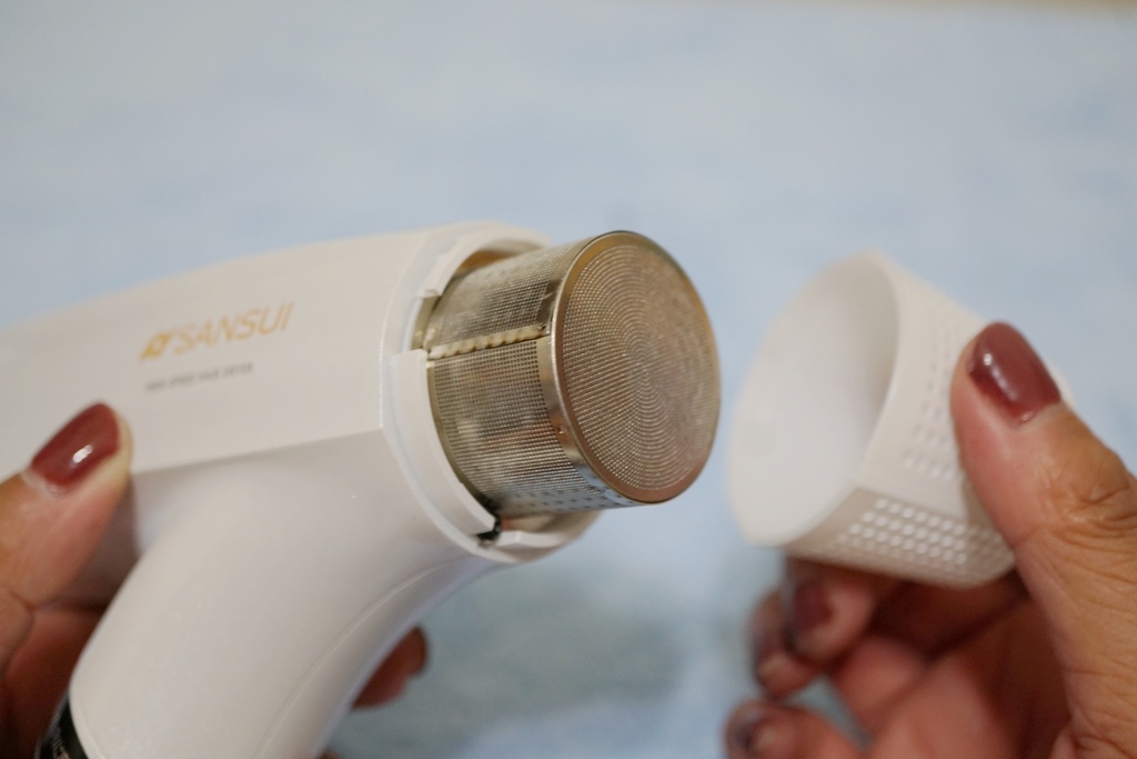 家電開箱|SANSUI山水 極勁正負離子高速吹風機 負離子柔順 速乾低噪 可折疊 380g輕手感 輕音量最低65db,吹髮也能邊追劇超方便|西莉亞玩樂人生 SANSUI山水 極勁正負離子高速吹風機