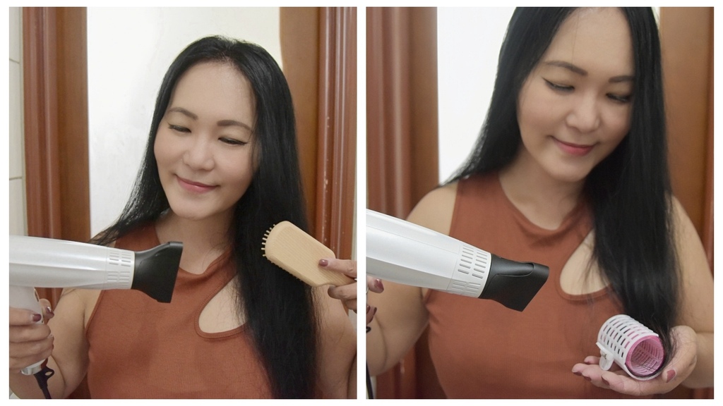 家電開箱|SANSUI山水 極勁正負離子高速吹風機 負離子柔順 速乾低噪 可折疊 380g輕手感 輕音量最低65db,吹髮也能邊追劇超方便|西莉亞玩樂人生 SANSUI山水 極勁正負離子高速吹風機