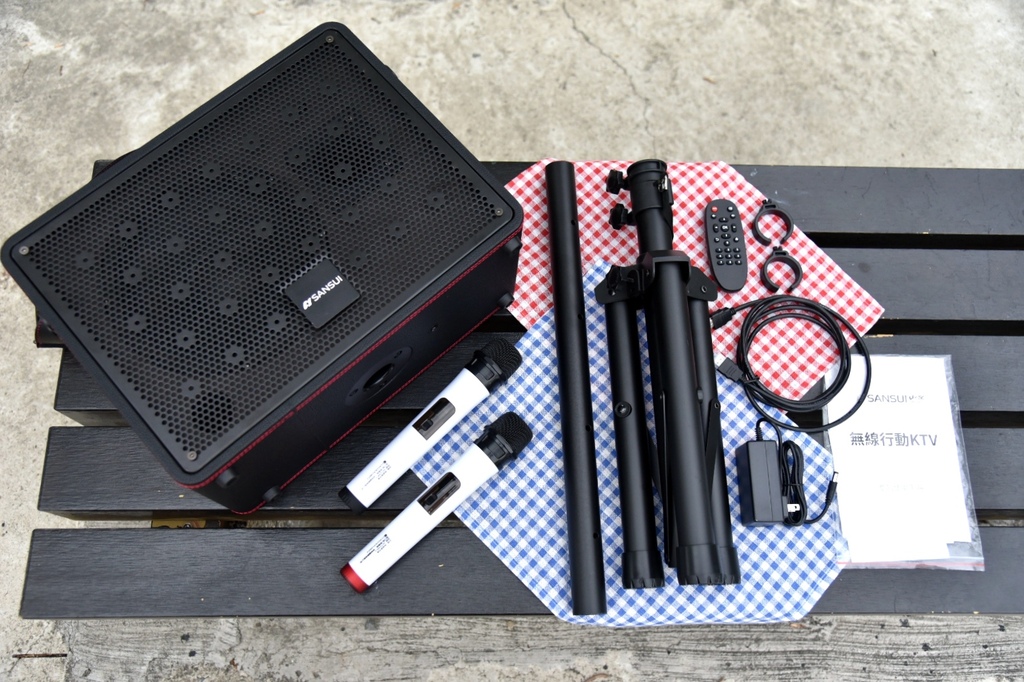 亞洲天王 陳雷 歡喜推薦 SANSUI山水行動KTV KKTV-030 (送一年K歌) 歡唱不打折 我家就是行動KTV！