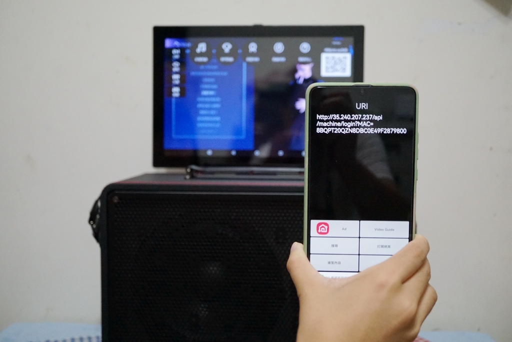 亞洲天王 陳雷 歡喜推薦 SANSUI山水行動KTV KKTV-030 (送一年K歌) 歡唱不打折 我家就是行動KTV！