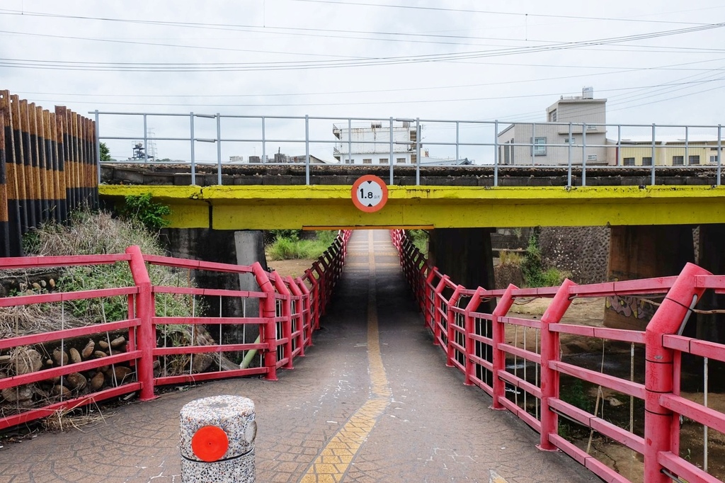 台中清水區｜五福圳自行車道-橋中橋