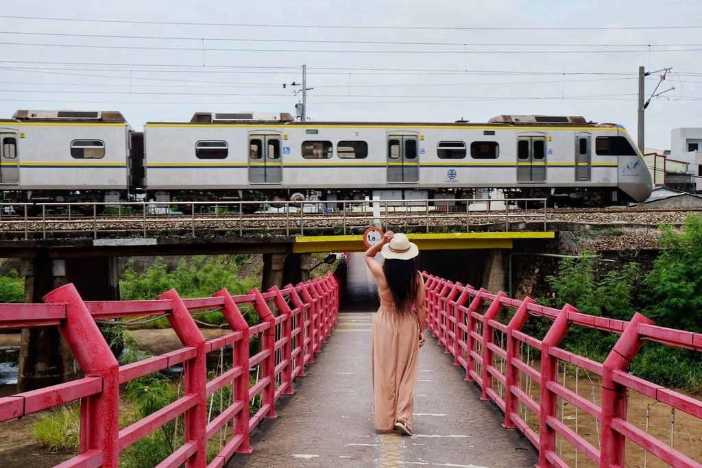 台中清水區｜五福圳自行車道-橋中橋