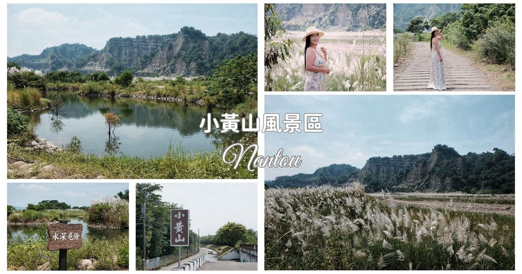 小黃山風景區,甜根子草,黃山再現,斷崖地形,清水溪,秋季限定,竹山鎮,南投,竹山,南投景點,竹山景點,南投旅遊,竹山旅遊,小黃山,生態池