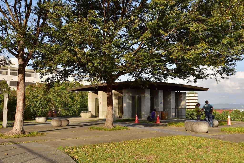 台中西屯區|中科水崛頭公園 3座滯洪池組合而成的祕境 TEA