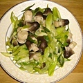 青蒜炒椎茸2007-9-4.JPG